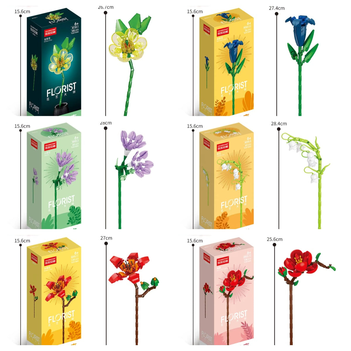 Single Flower Stalks